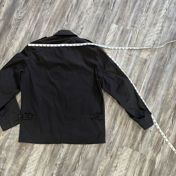 Vintage Barometer Army Field Jacket Black Water Repellent (Missing Liner) - Picture 5 of 5